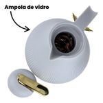 garrafa termica 1 litro boboleta cinza 