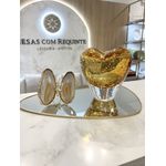 Coração Em Cristal Murano 