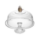 Boleira Birds em cristal 30 cm 