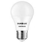 LAMP LED RGB 5W/9W A60 BIV C/CONTROLE 03125/20518/20519 OUROLUX