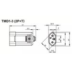 Prolongador Fêmea 2P+T 10A CINZA 12710 - MARGIRIUS