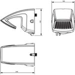 Ducha FUTURA MULTITEMPERATURA Branco 127V ou 220V