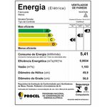 Ventilador Premium Oscilante Parede 60Cm BIV (BR ou PT) - VENTI DELTA