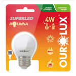 Lâmpada Led Bolinha 2005 S30 4W Bivolt 2700K - Ourolux