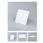 Painel Led Embutir Quadrado 18W Bivolt 6000k 1158 - LedBee