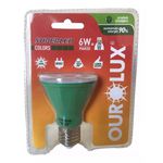 LÂMPADA LED PAR20 6W BIV VERDE 05474 - OUROLUX