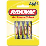 PILHA AAA C/4 COMUM RAY-O-VAC - 10307