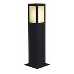 BALIZADOR BOLT QUADRADO 1 E-27 50CM PA150 PRETO