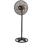 Ventilador Oscilante Coluna 40CM Bivolt Preto - Grade Plastico 634300