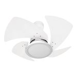 VENTILADOR TETO TORNADO LED 24W BCO/BCO 127V 614112