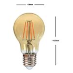 LAMP LED VINTAGE BULBO A60 4WXBIV 2400K 5315/5316 OUROLUX