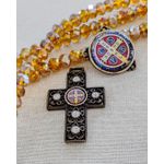 CRUZ ARABESCO SEM RESINA SEM STRASS ML7828 .