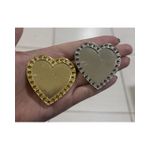 ENTREMEIO CORAÇÃO GRANDE SEM STRASS ML6059 .