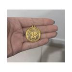 PINGENTE REDONDO ESPIRITO SANTO SEM RESINA ML6025 .