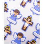 KIT CRUZ E ANJO 50X40MM EMBORRACHADO 689 .