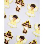 KIT CRUZ E ANJO 50X40MM EMBORRACHADO 689 .