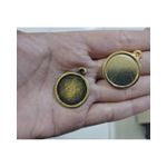 PINGENTE REDONDO LISO ML7837 .