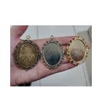 PINGENTE ARABESCO NOIVA DUPLA FACE ML6074 .