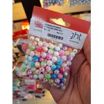 MIÇANGA ROSINHA PEROLADA 8MM 50G 777 .