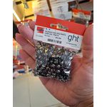 MIÇANGA COM CRUZ PRATA 08MM 50G 588 .