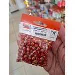 MIÇANGA LEITOSA COM ROSINHAS 8MM 50G 702 .