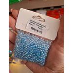 MIÇANGA TRANSP IRISADA 4MM 30G 801 .