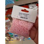 MIÇANGA TRANSP IRISADA 4MM 30G 801 .