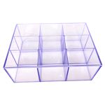 Organizador c/ Divisões e Tampa - 1 unidade - 22x16 cm