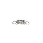 Fecho Rosca c/ Argola 4x12mm Níquel - 10 unidades