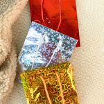Sacolas de Presente Coloridas Holográficas 14,5X11,5cm - 1 unidade