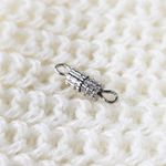 Fecho Rosca c/ Argola 4x12mm Níquel - 10 unidades