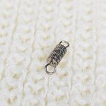 Fecho Rosca c/ Argola 4x12mm Níquel - 10 unidades