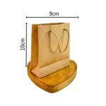 Sacolas de Presente Kraft 9x10cm, 14,5X20cm e 19x23,5cm - 1 Unidade