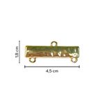 Entremeio de Colar Dourado - 1 Uni