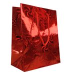 Sacolas de Presente Coloridas Holográficas 14,5X11,5cm - 1 unidade