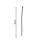 Alfinete Ouro Velho Envelhecido - 10g - 40mm