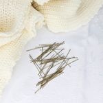 Alfinete Semi Ouro Velho - 10g - 40mm