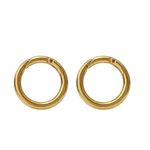 Argola Articulada Dourada 20MM - 2 Unidades