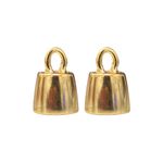 Terminais 15MM Dourado 