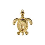 Pingente Tartaruga Dourada