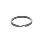 Argola Para Chaveiro Italiana 25MM Grafite - 10 Unidades