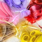 Sacos de Organza 12X16MM - 10 UNIDADES