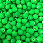 Bola Acrilica 08mm Emborrachada - 30g