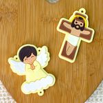 Entremeio e Crucifixo Religioso Infantil