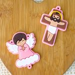Entremeio e Crucifixo Religioso Infantil