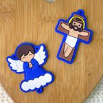 Entremeio e Crucifixo Religioso Infantil