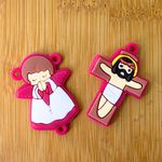 Entremeio e Crucifixo Religioso Infantil Pequeno