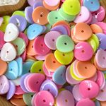 Contas Acrílicas Leitosas Coloridas - 30g