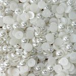 Meia Pérola Branca 8MM - 30g