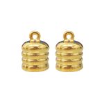 Terminais Colmeia 12MM Dourado - 2 Unidades
